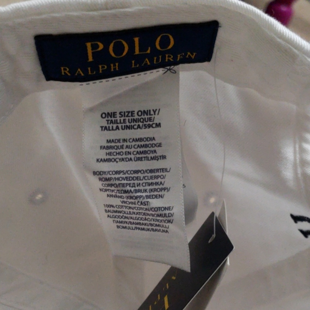 Polo Ralph Lauren Baseball Cap - Picture 4 of 4